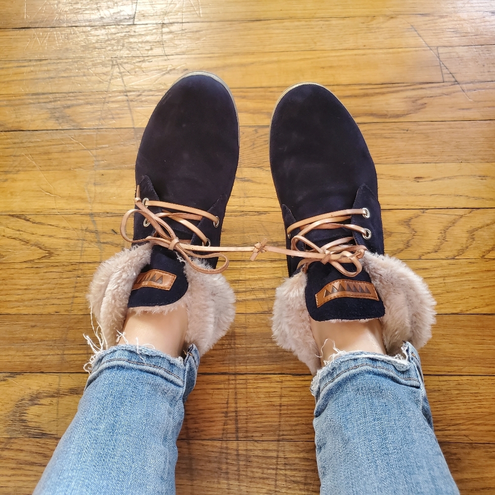 EricMichael sneaker size36|Faux fur|leather lining